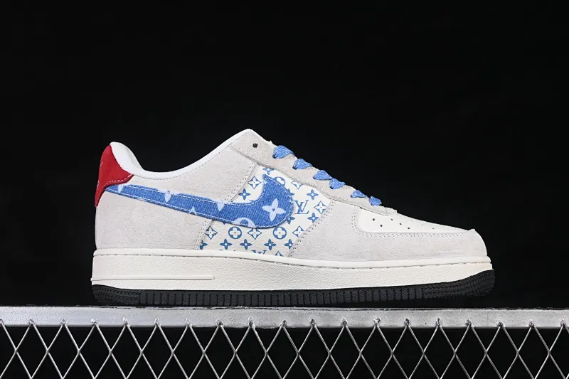 All categories Nk Air Force 1 Air Force series Nk Air Force 1 Low Air Force low-top Nike Air Force 1'07 Low light gray suede Air Force 1 low-top casual sneakers KG6699-F48